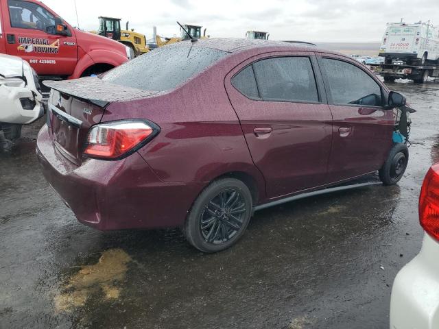  MITSUBISHI MIRAGE 2022 Бургунди