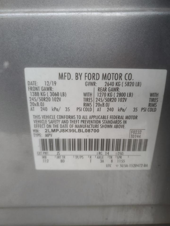 2020 Lincoln Nautilus - Image 13