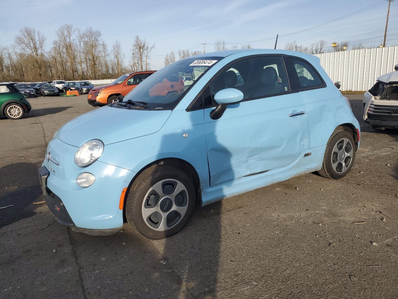 2015 Fiat 500 Electric за продажба в Portland, OR - Side