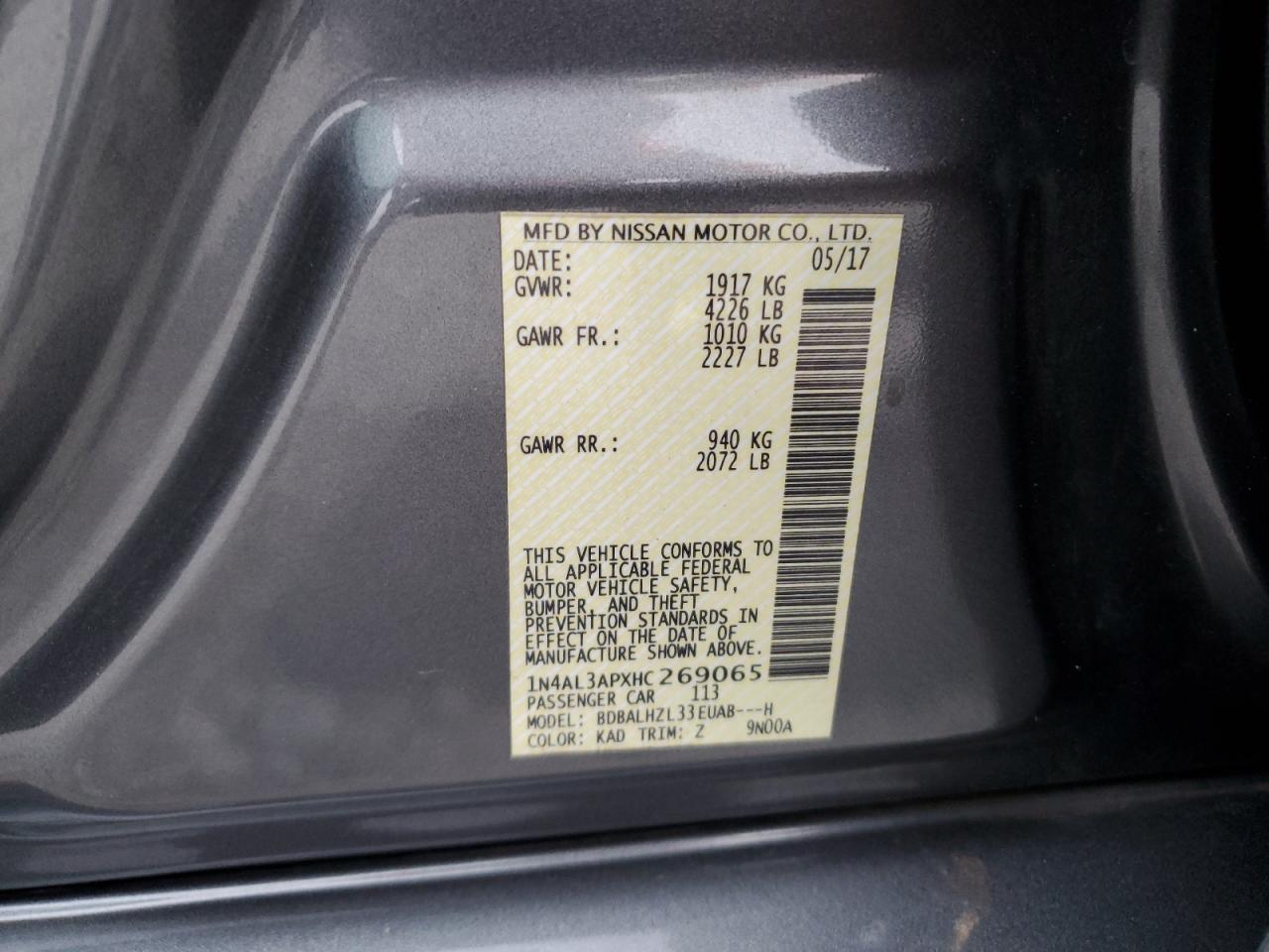 2017 Nissan Altima - Image 14