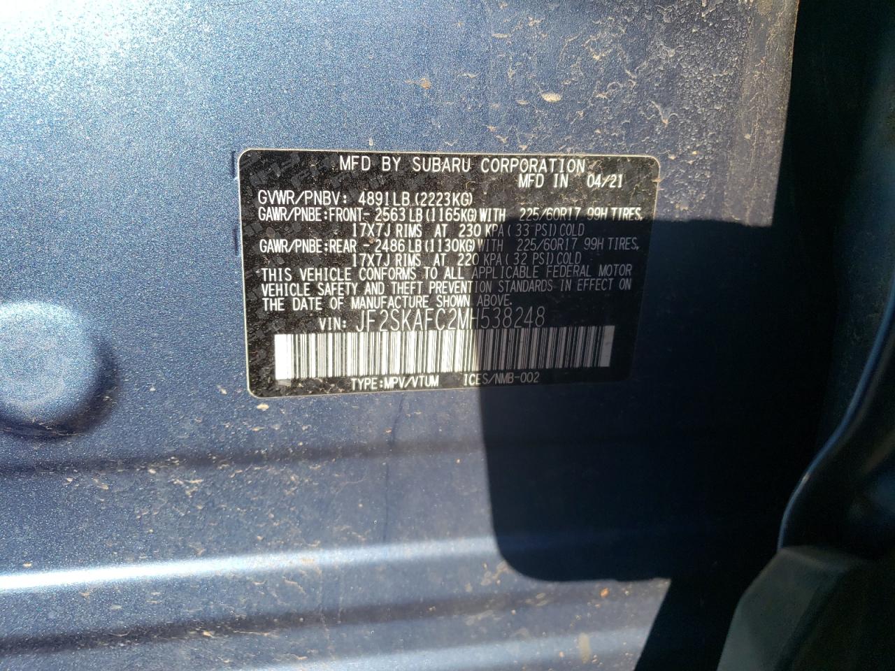 2021 Subaru Forester - Image 13