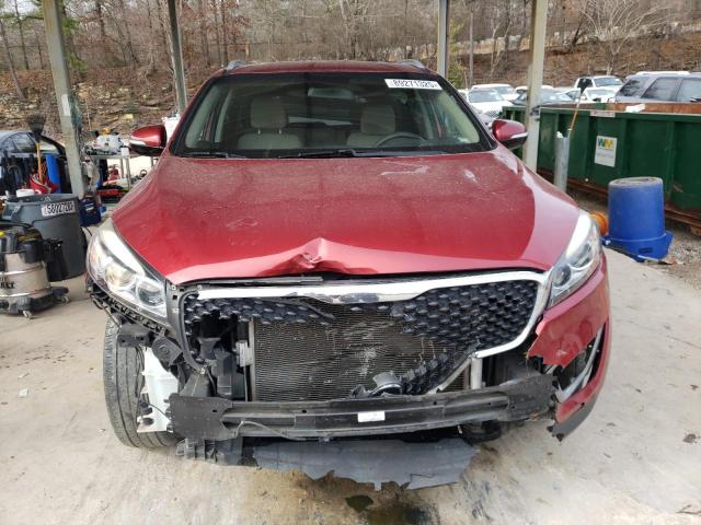  KIA SORENTO 2017 Червоний