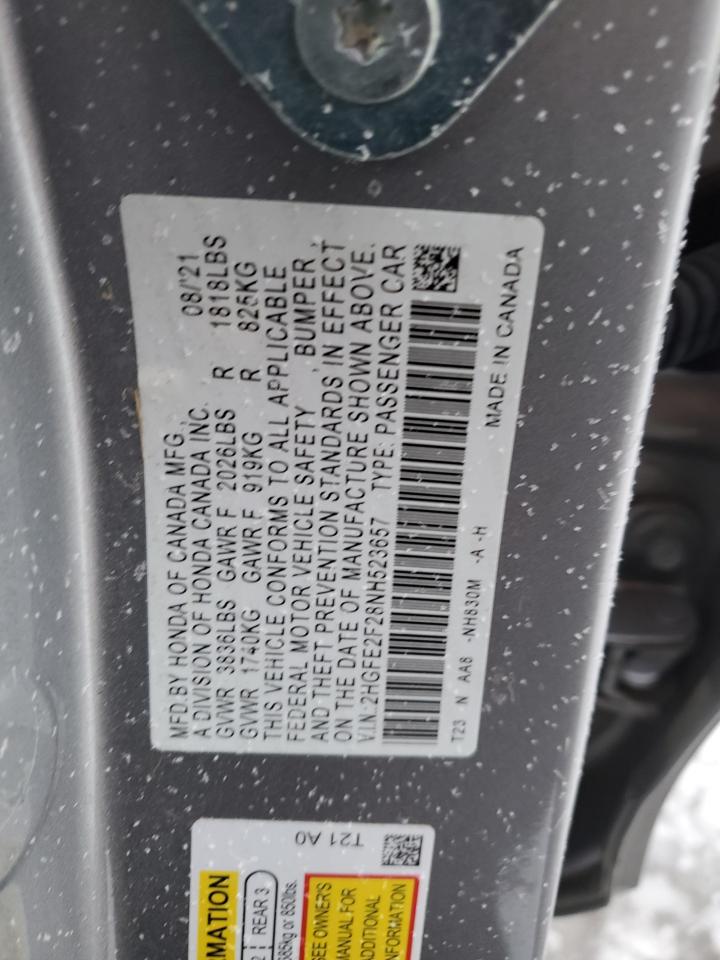 2022 Honda Civic - Image 12