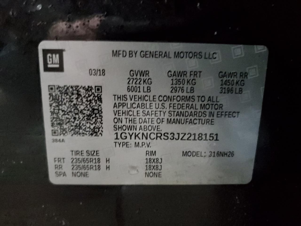 2018 Cadillac XT5 - Image 13