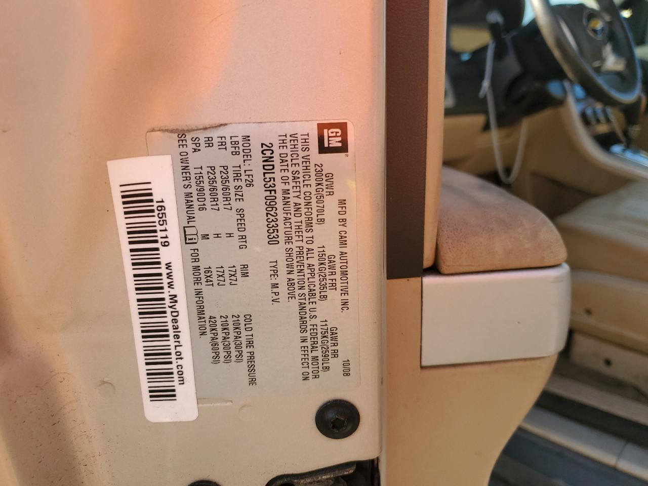 2009 Chevrolet Equinox - Image 15