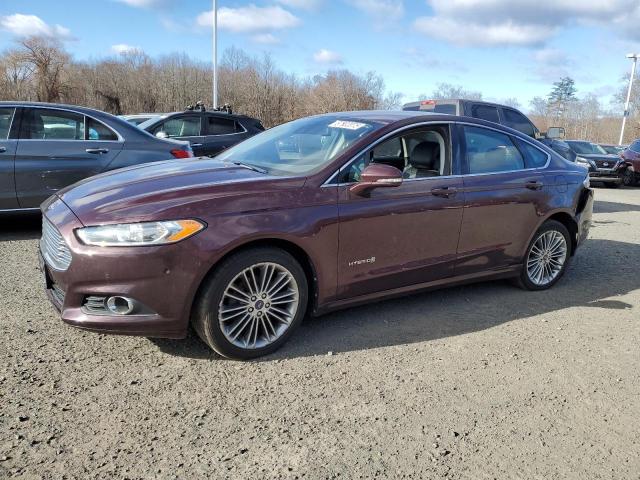 2013 Ford Fusion Se Hybrid