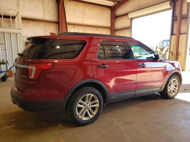  FORD EXPLORER 2016 Czerwony