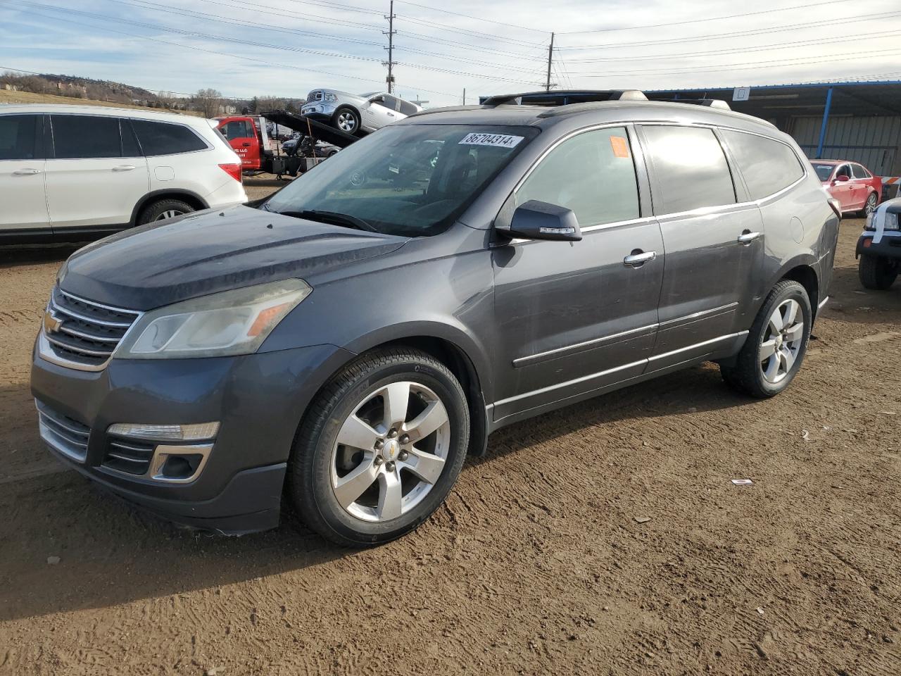 VIN 1GNKVJKD7EJ136666 2014 CHEVROLET TRAVERSE no.1