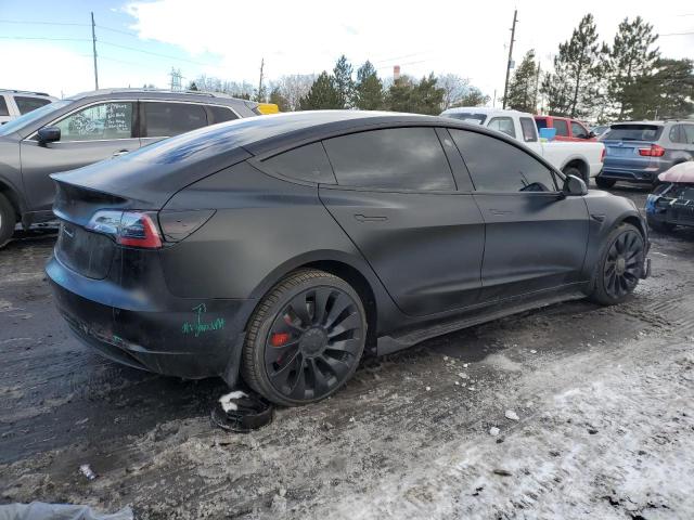  TESLA MODEL 3 2022 Чорний