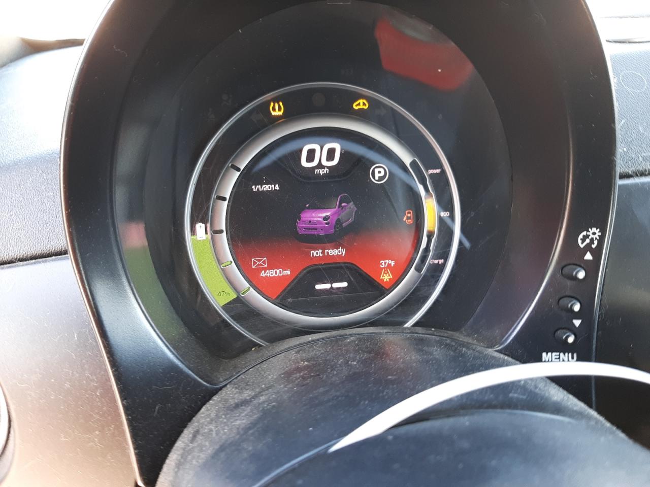 2015 Fiat 500 Electric VIN: 3C3CFFGE0FT527259 Lot: 42097735