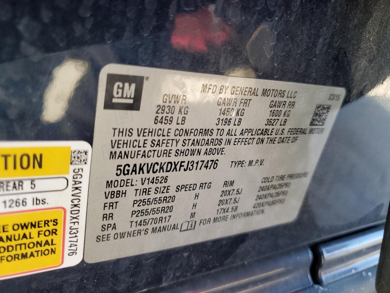 2015 Buick Enclave - Image 13