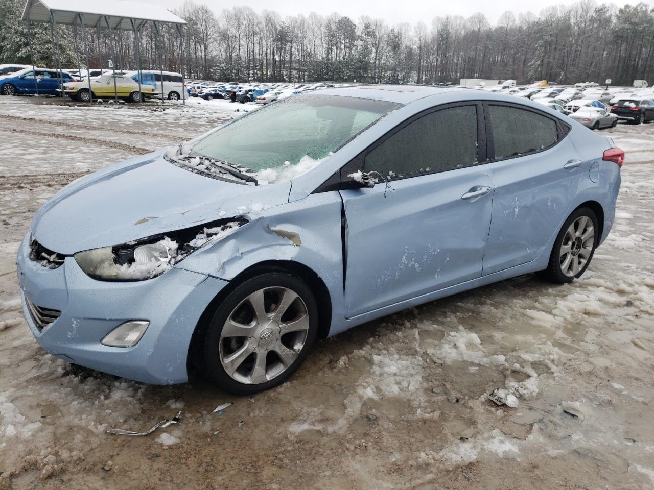 VIN KMHDH4AE8DU503734 2013 HYUNDAI ELANTRA no.1