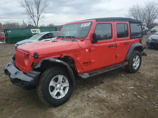  JEEP WRANGLER 2021 Червоний