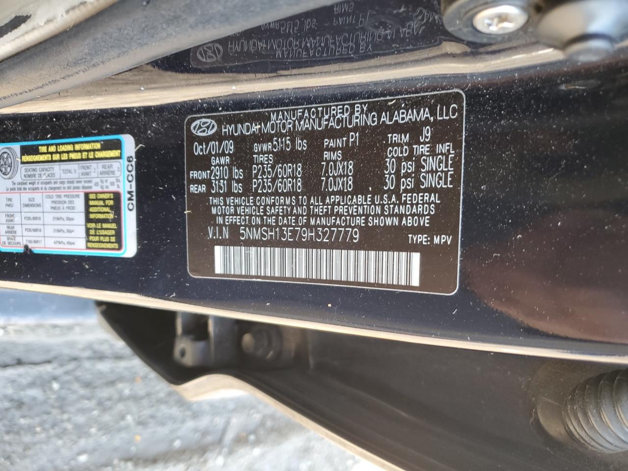 2009 Hyundai Santa Fe - Image 13