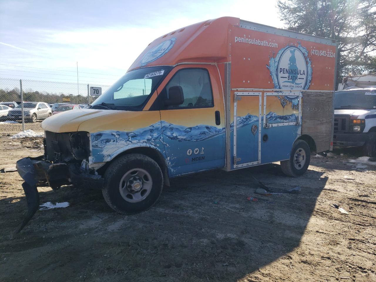 2005 Chevrolet Express G3500 de vânzare în Seaford, DE - Front End