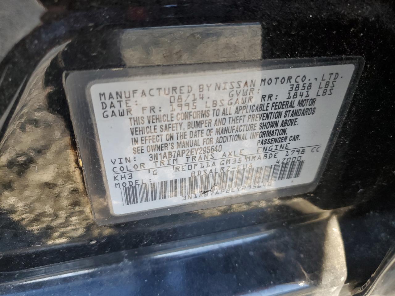 2014 Nissan Sentra - Image 12