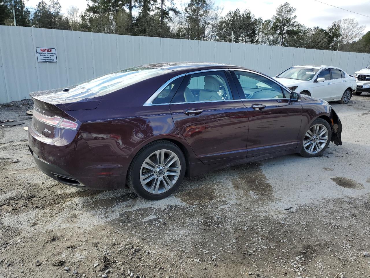 VIN 3LN6L2G90DR827080 2013 LINCOLN MKZ no.3