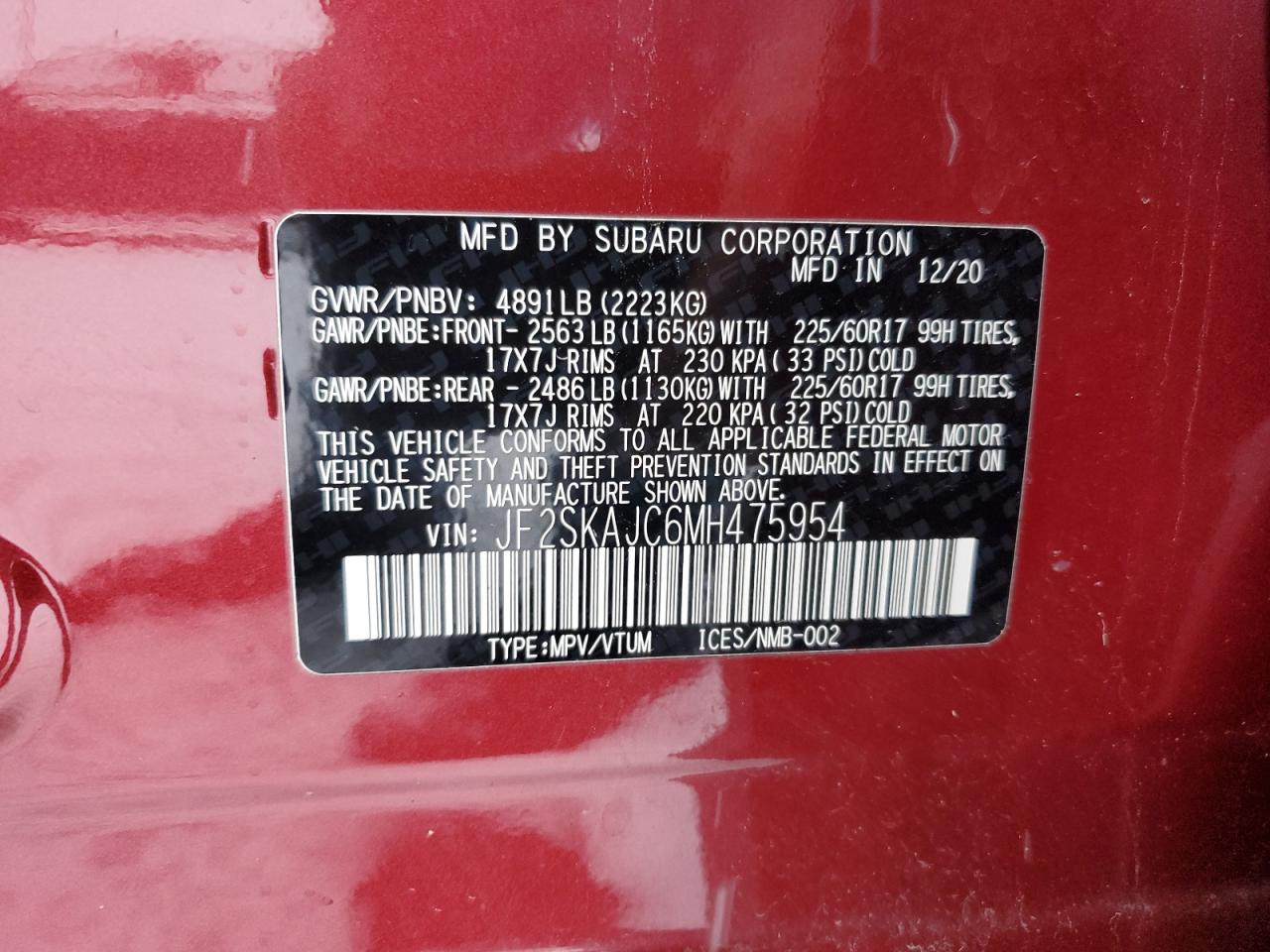 2021 Subaru Forester - Image 14