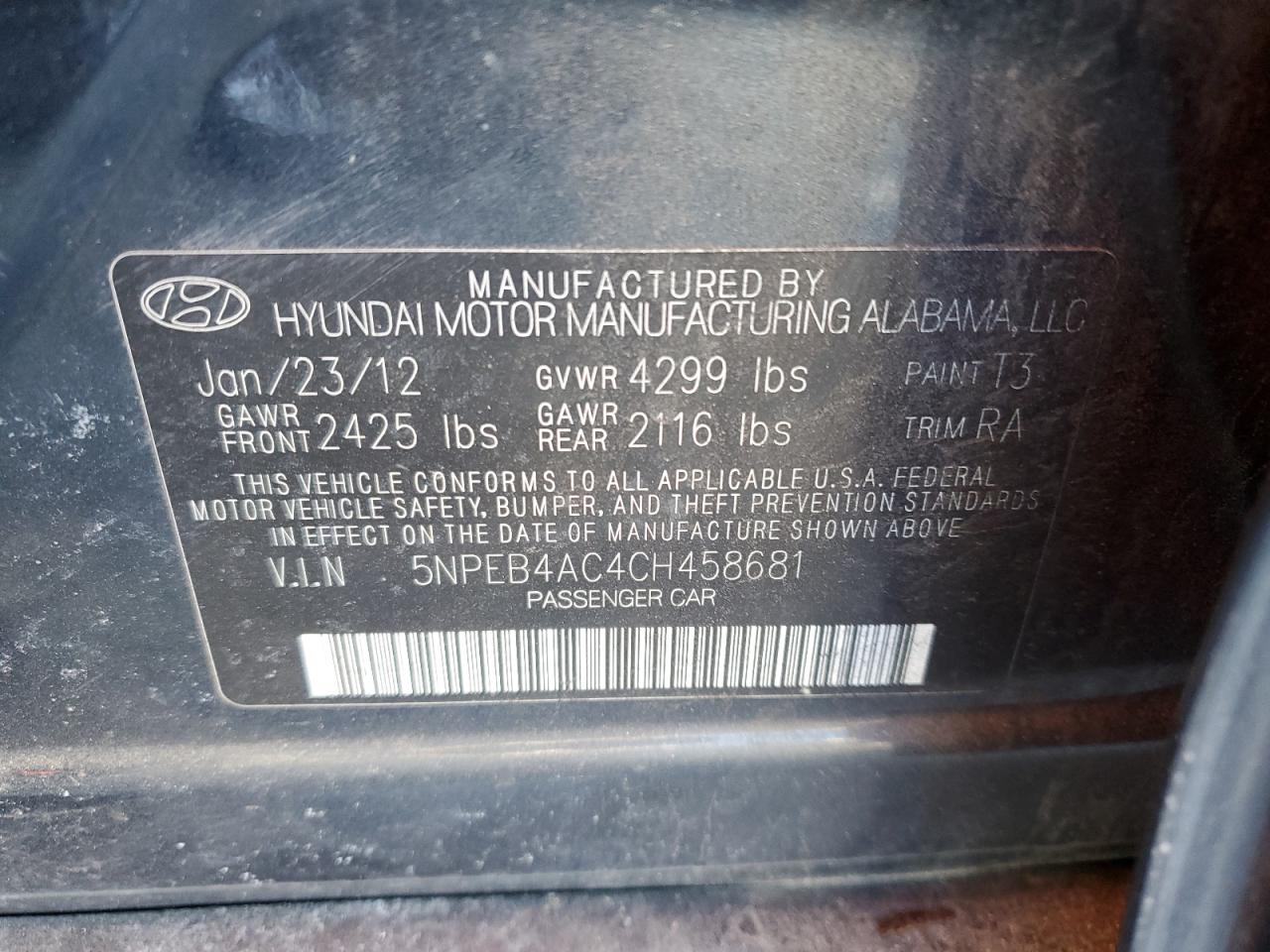 2012 Hyundai Sonata - Image 12