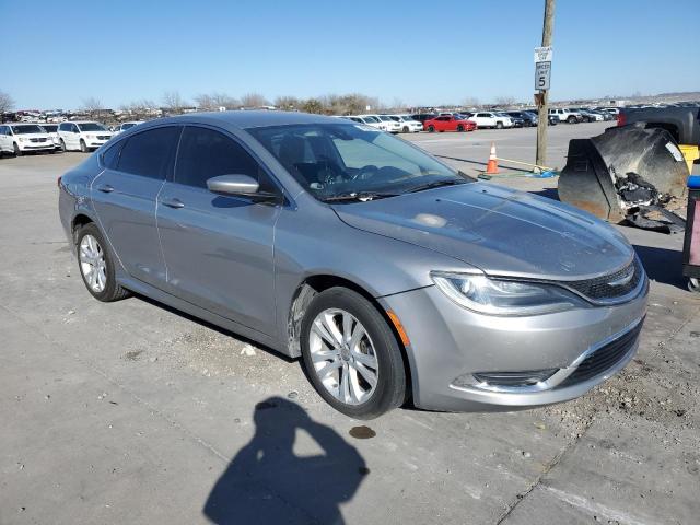  CHRYSLER 200 2016 Silver