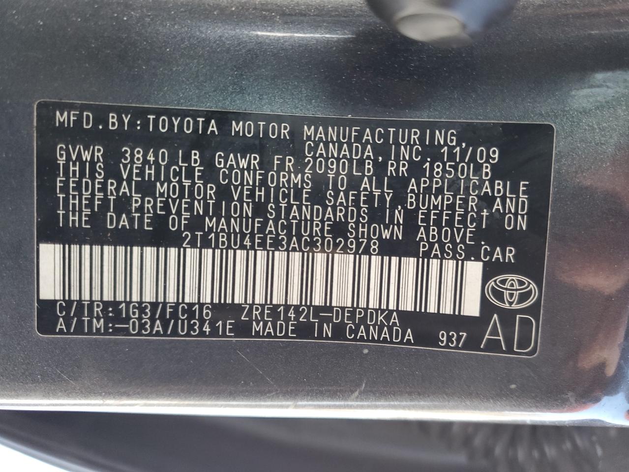 2010 Toyota Corolla - Image 12