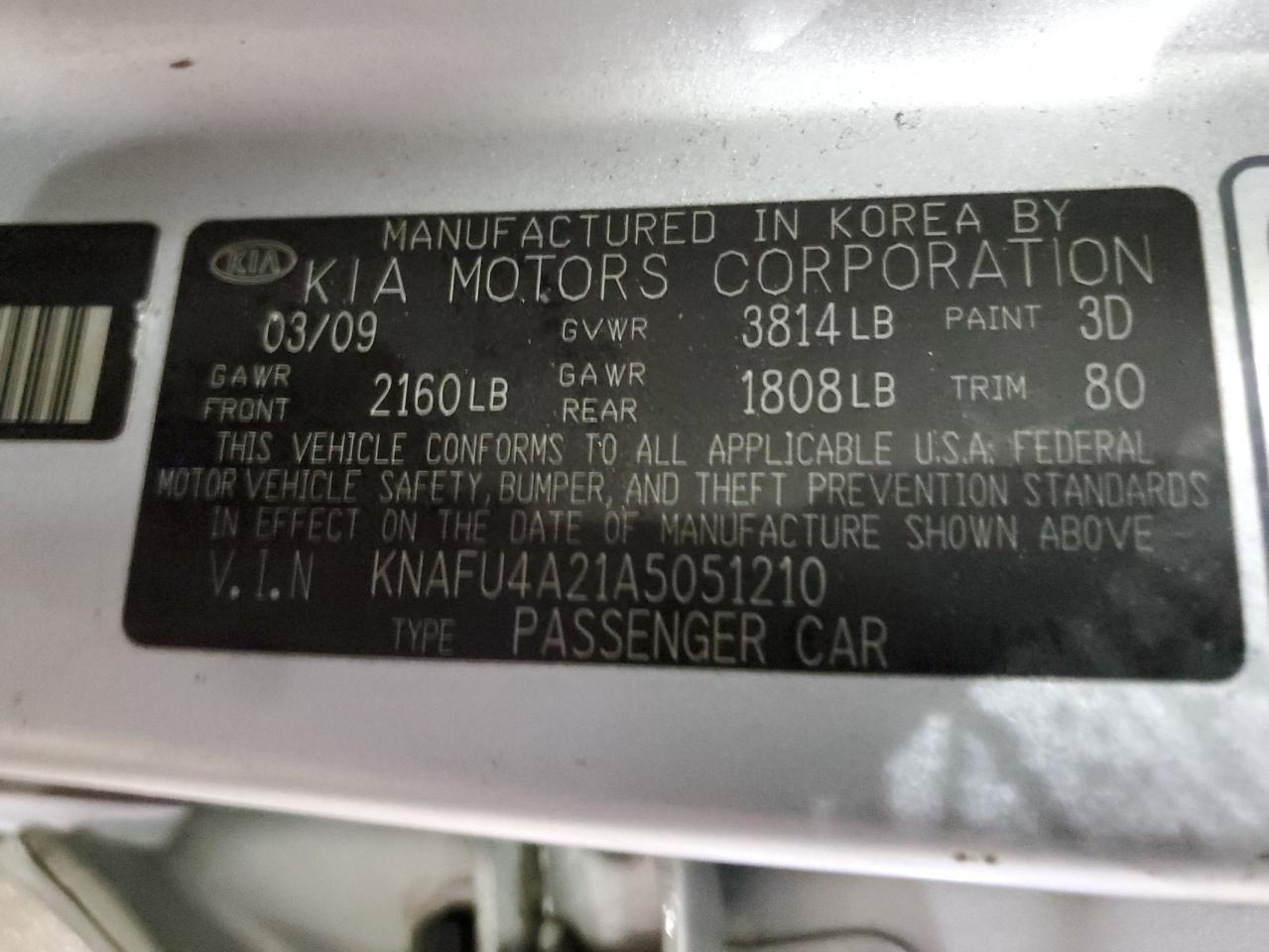 2010 Kia Forte - Image 12