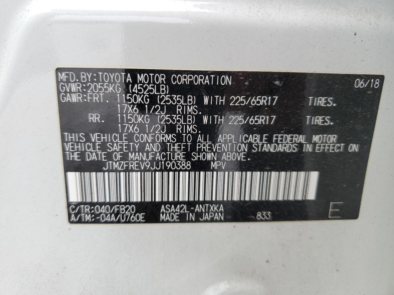 2018 Toyota RAV 4 - Image 13