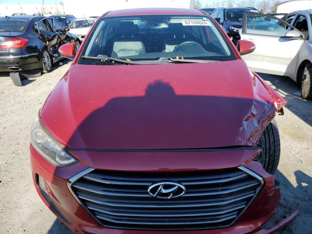 Sedans HYUNDAI ELANTRA 2017 Red