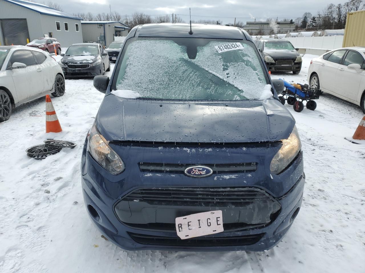 2015 Ford Transit Connect Xlt VIN: NM0GE9F72F1187590 Lot: 87482424