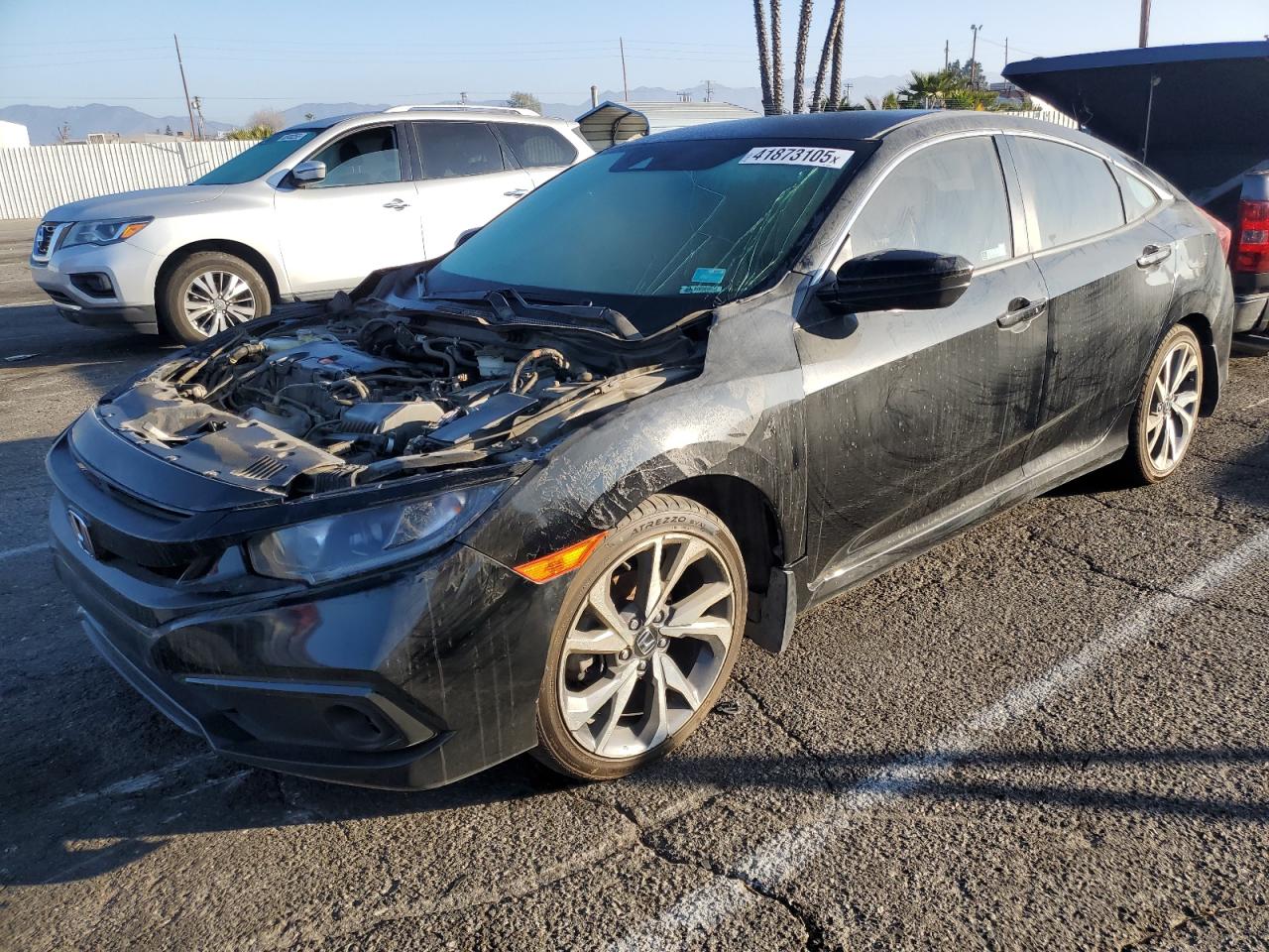 2020 Honda Civic Sport zu verkaufen in Van Nuys, CA - Front End