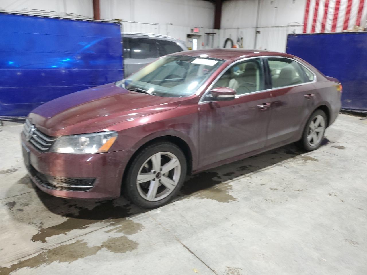 2013 Volkswagen Passat Se for Sale in Billings, MT - Side