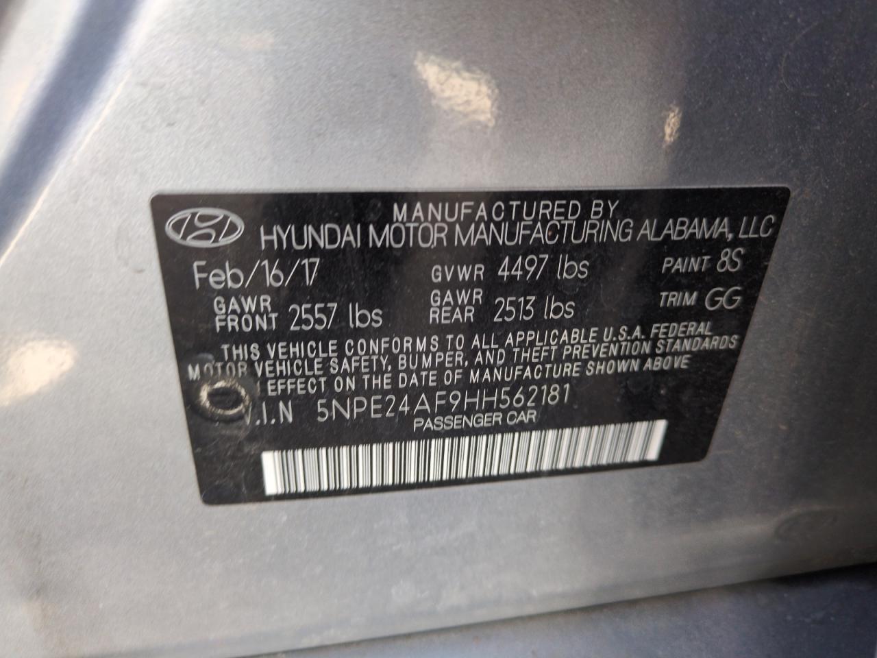 2017 Hyundai Sonata - Image 13