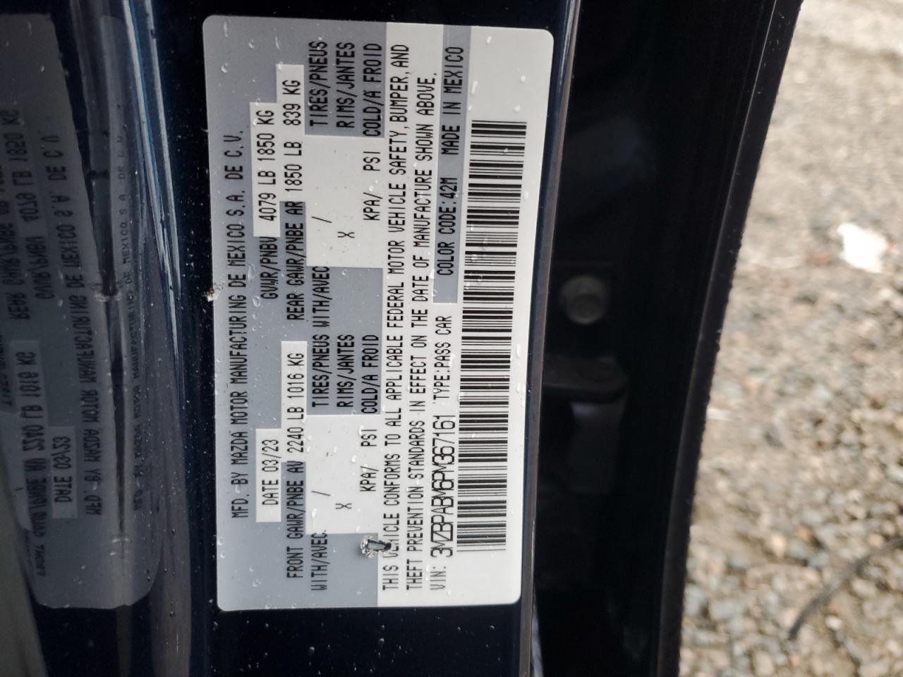 2023 Mazda 3 - Image 12