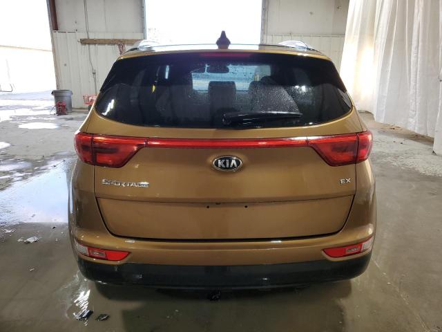  KIA SPORTAGE 2017 Brown