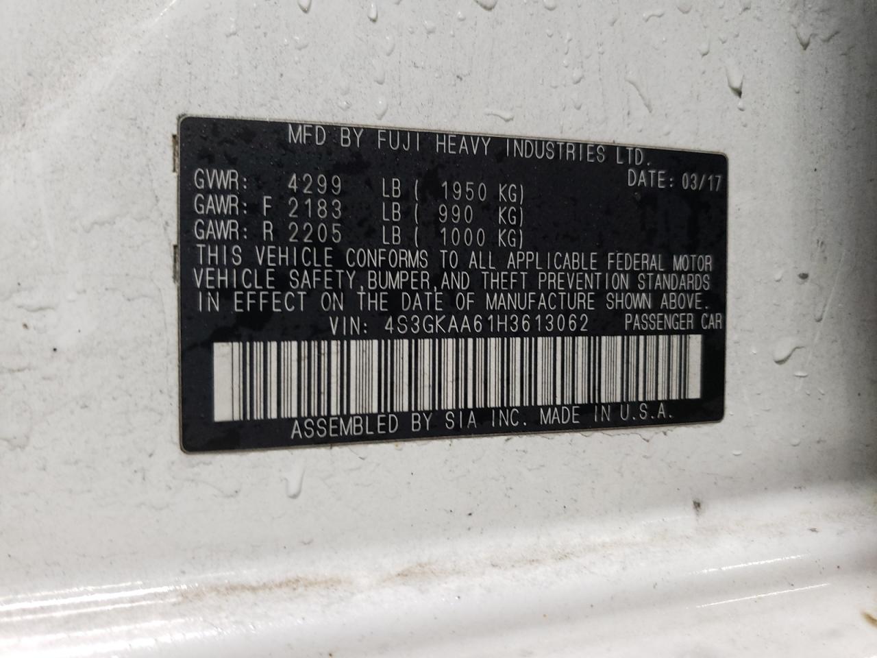 2017 Subaru Impreza - Image 13