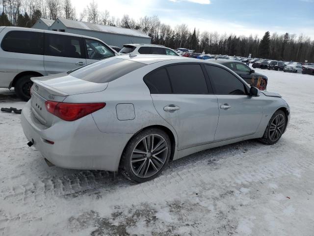  INFINITI Q50 2015 Серебристый