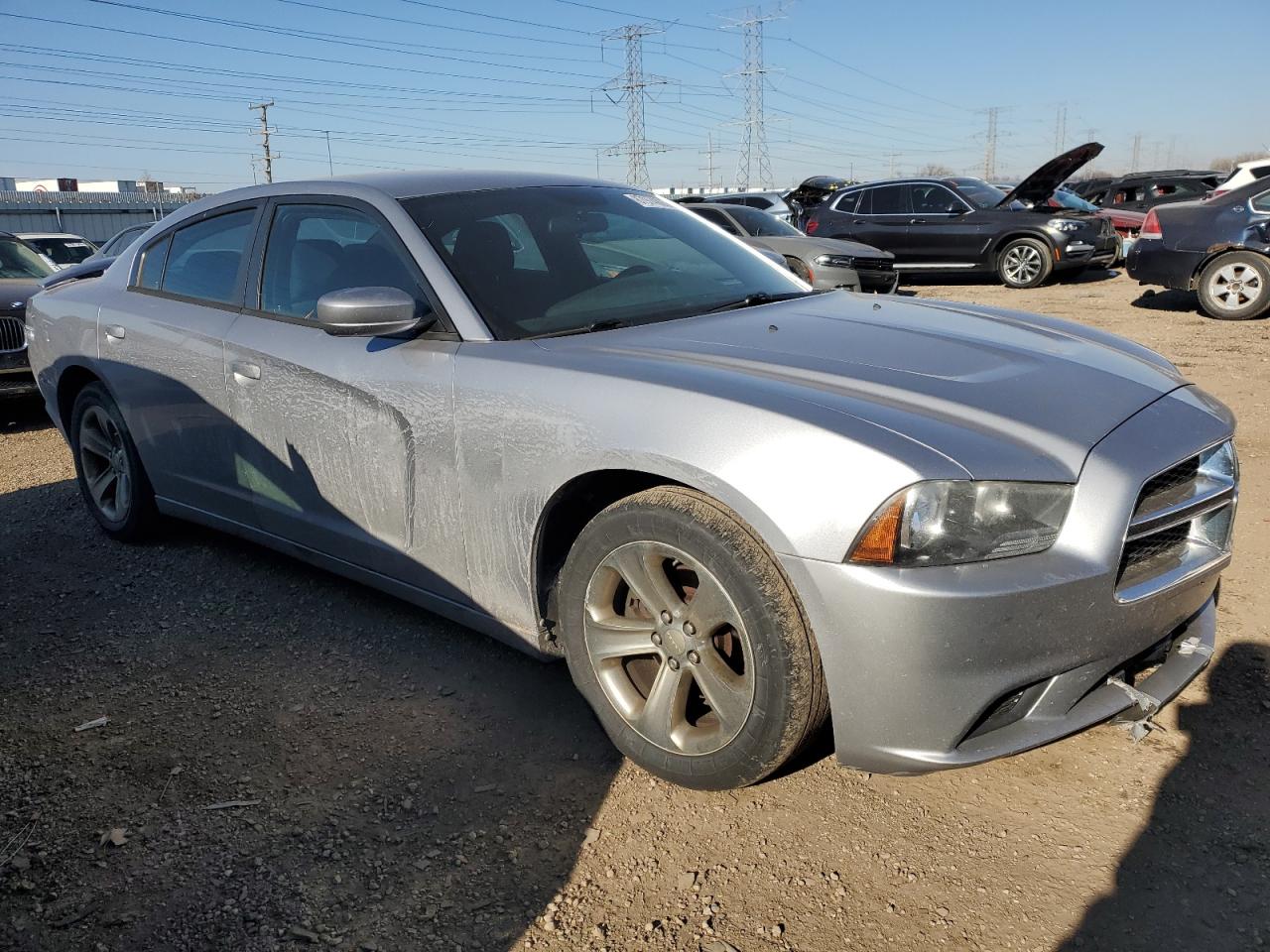 VIN 2C3CDXBG9EH137711 2014 DODGE CHARGER no.4