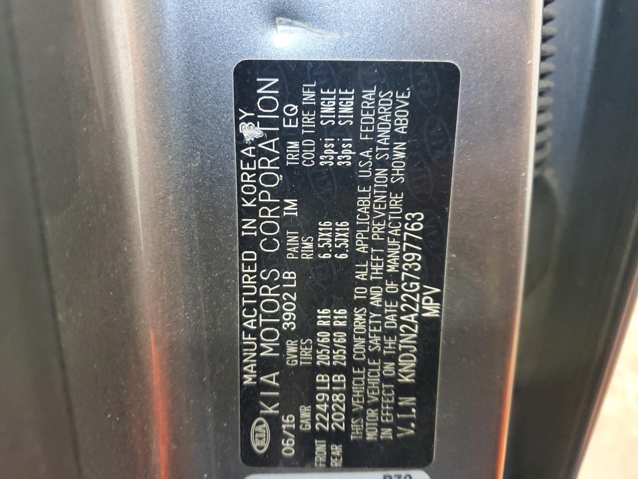 2016 Kia Soul - Image 13