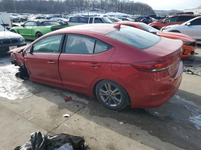 Sedans HYUNDAI ELANTRA 2017 Red
