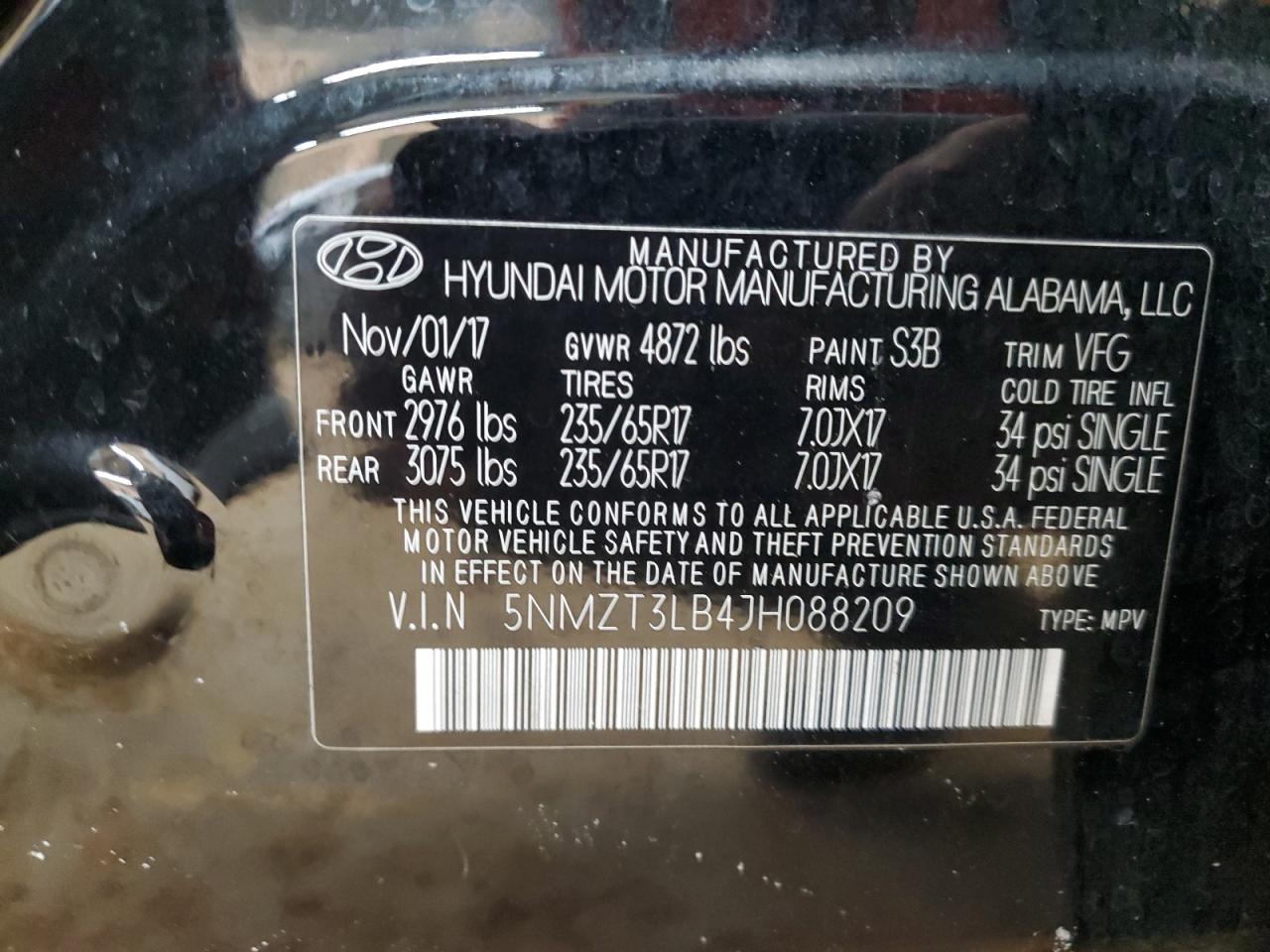 2018 Hyundai Santa Fe - Image 13