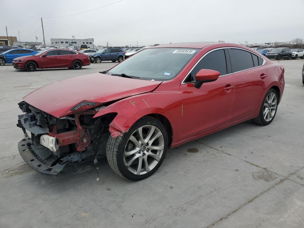 2014 Mazda 6 Grand Touring للبيع في Grand Prairie، TX - Front End