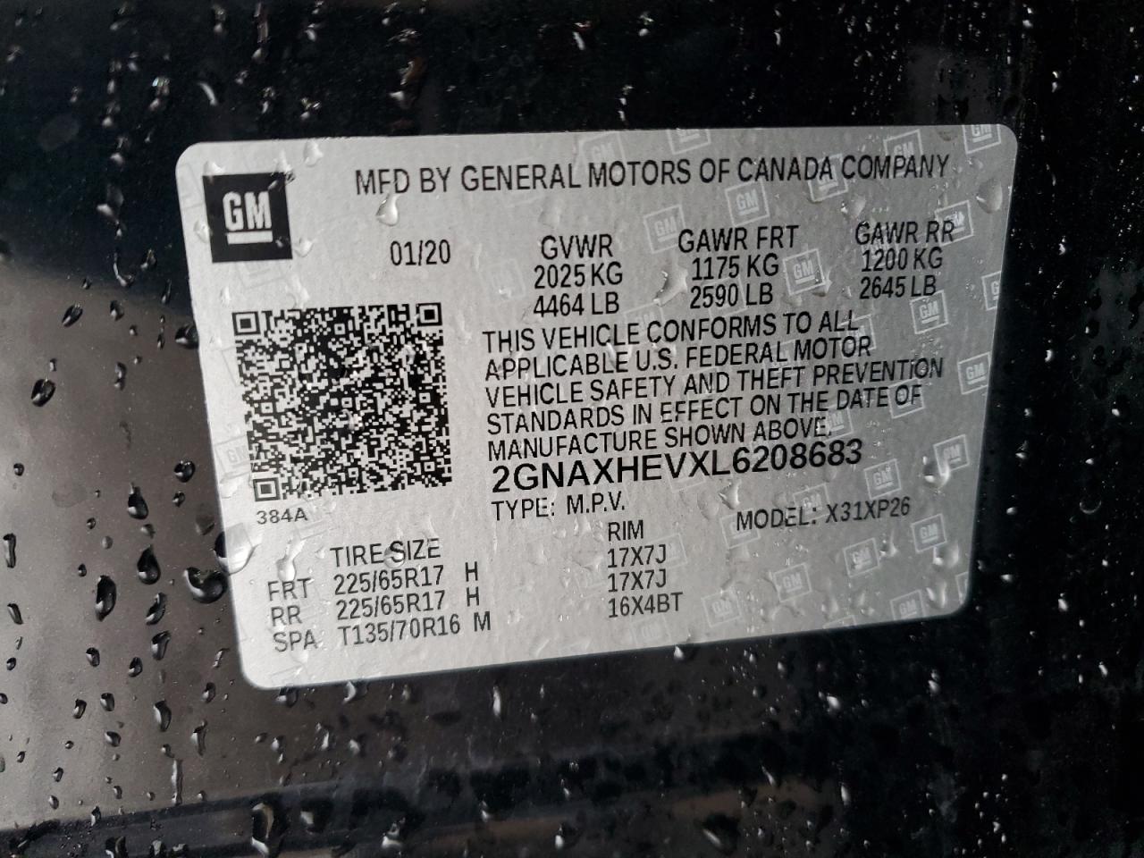 2020 Chevrolet Equinox - Image 13