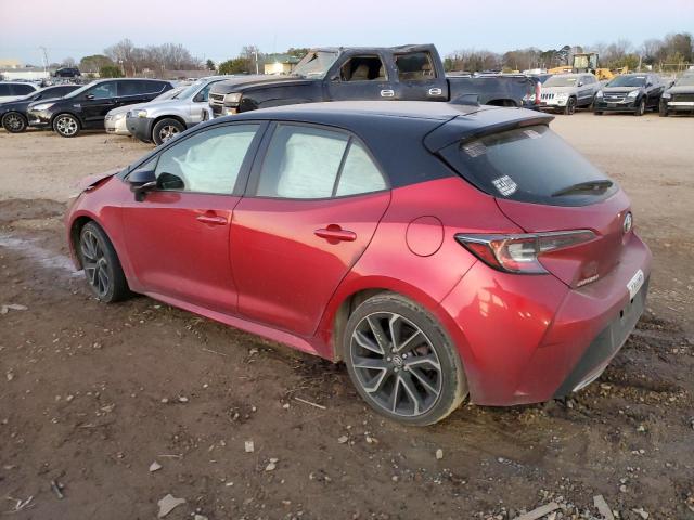  TOYOTA COROLLA 2022 Червоний