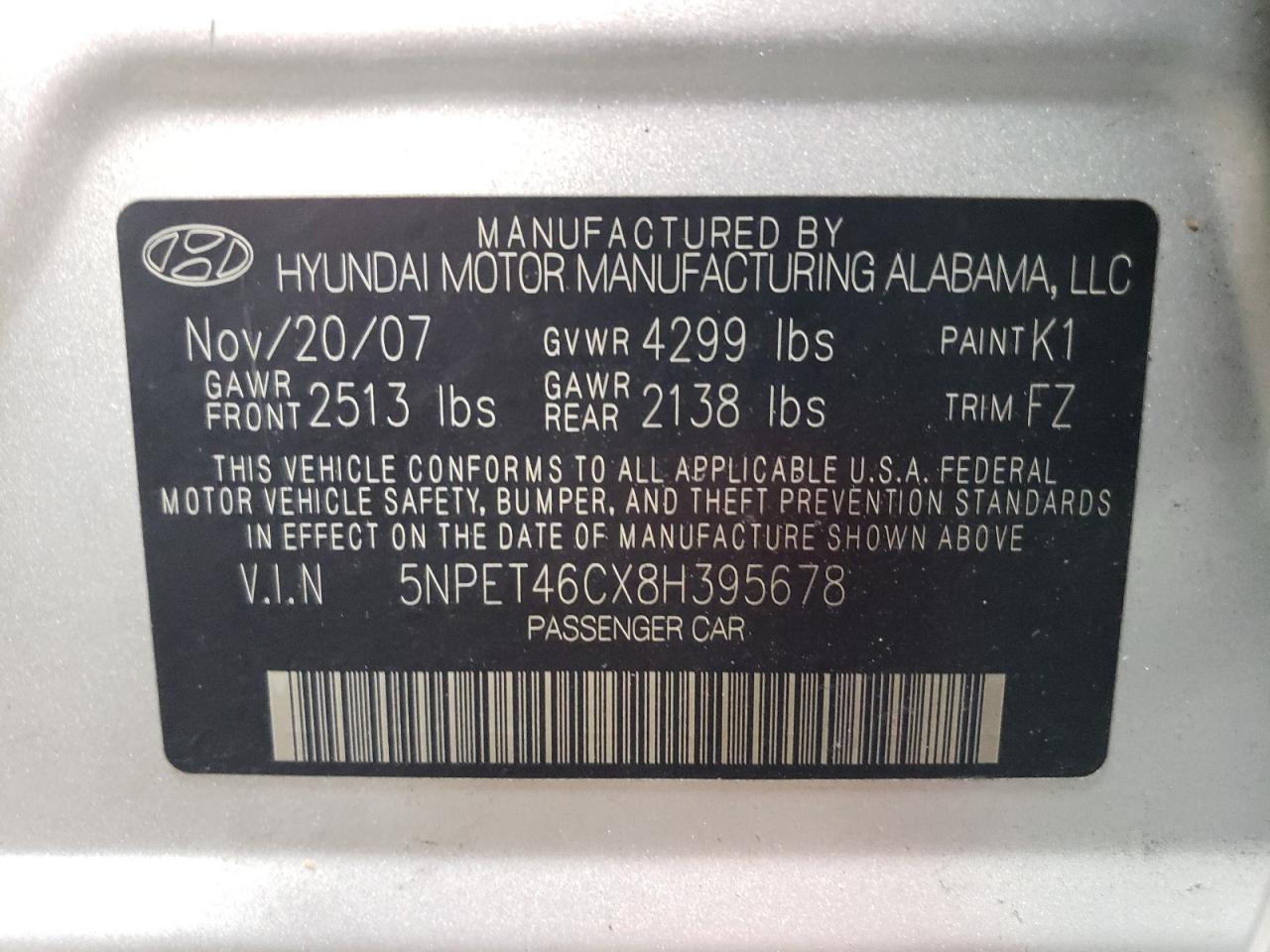 2008 Hyundai Sonata - Image 12