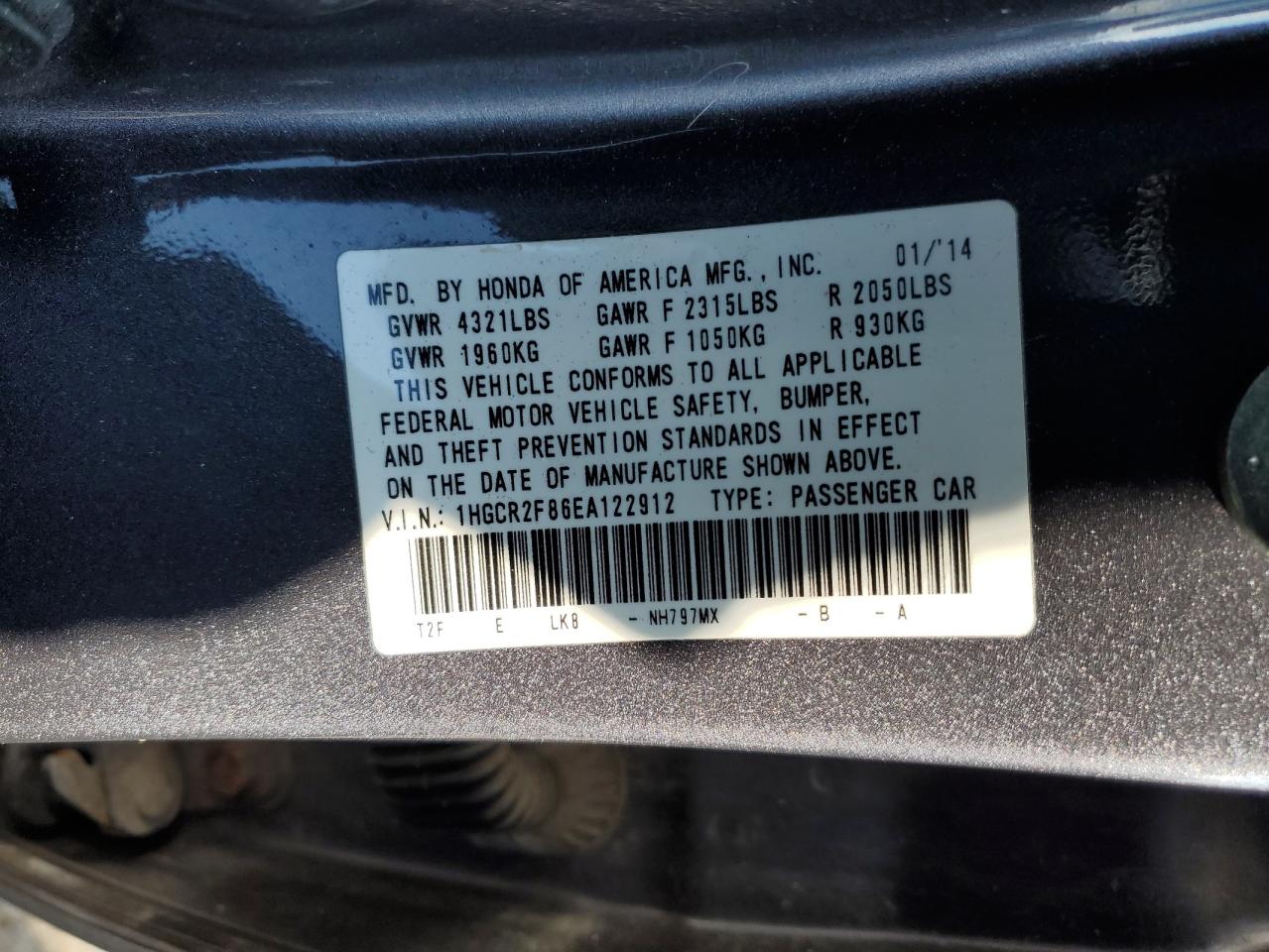 2014 Honda Accord - Image 12