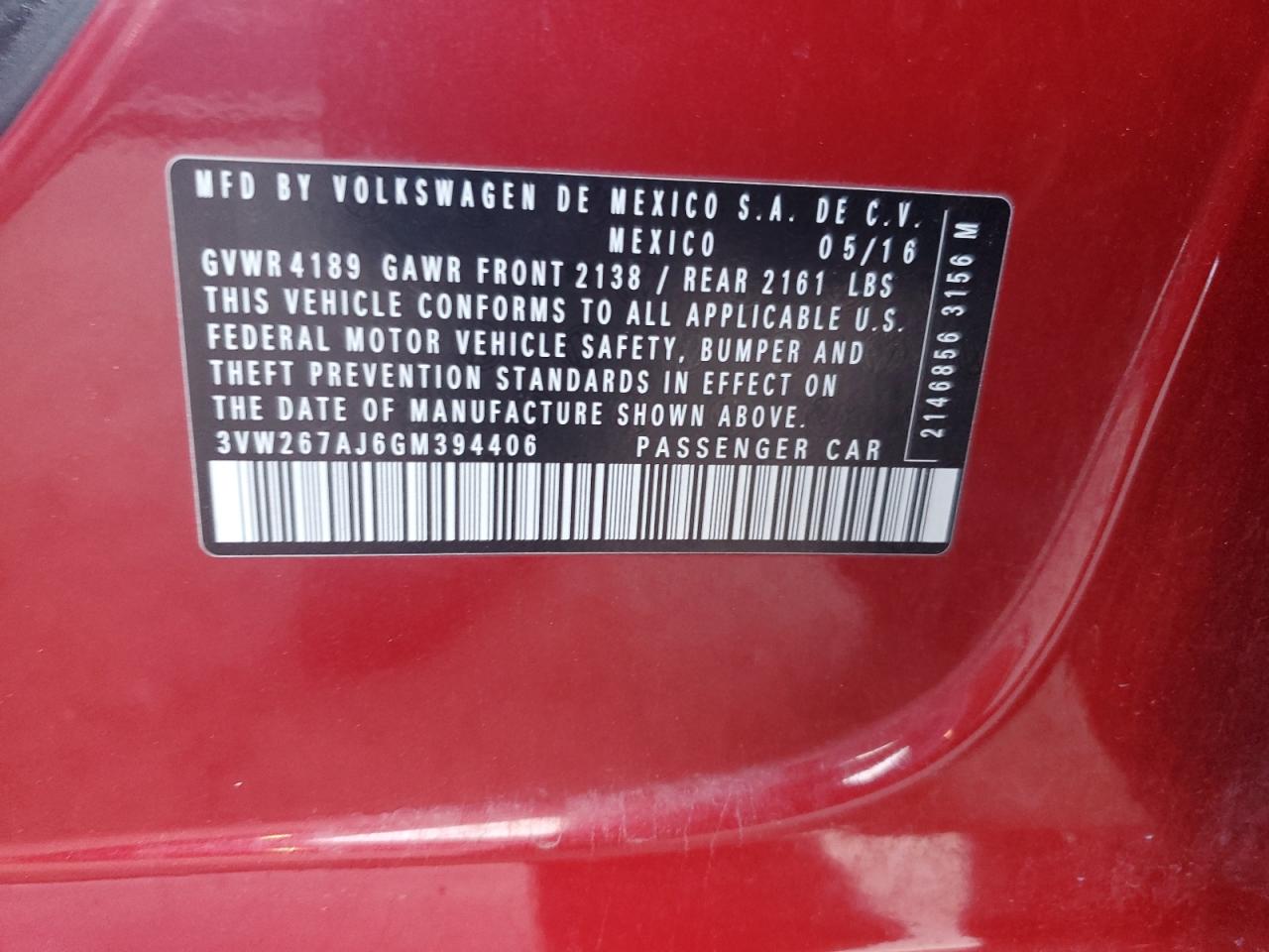 2016 Volkswagen Jetta - Image 14