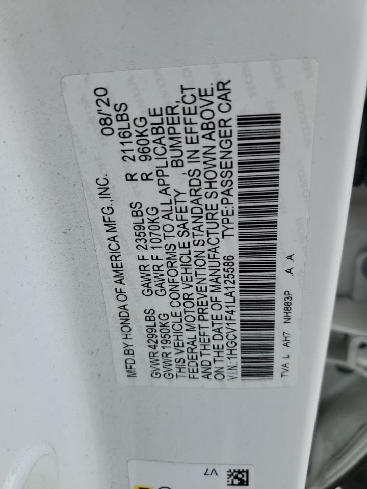 2020 Honda Accord - Image 14