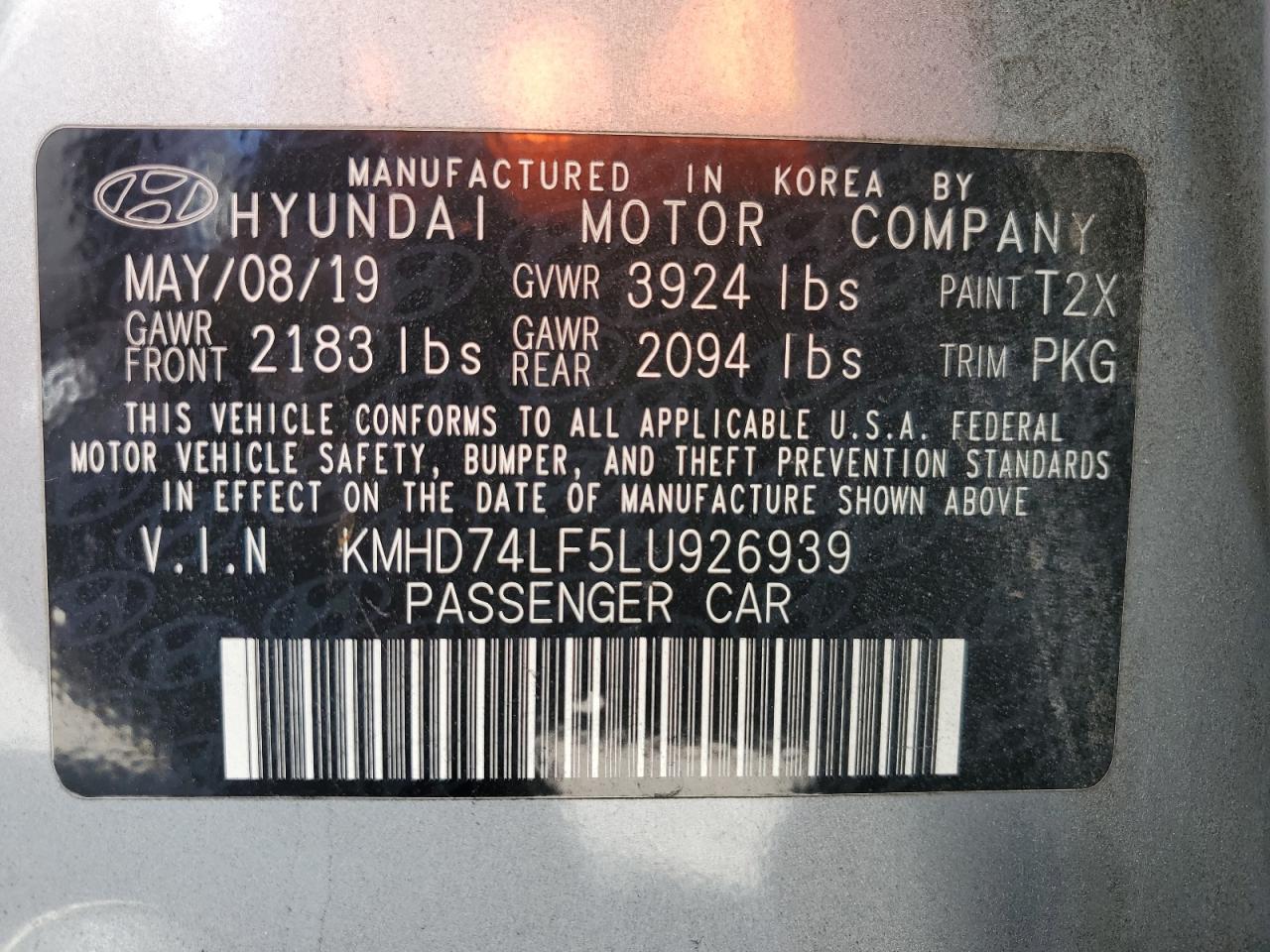 2020 Hyundai Elantra - Image 12