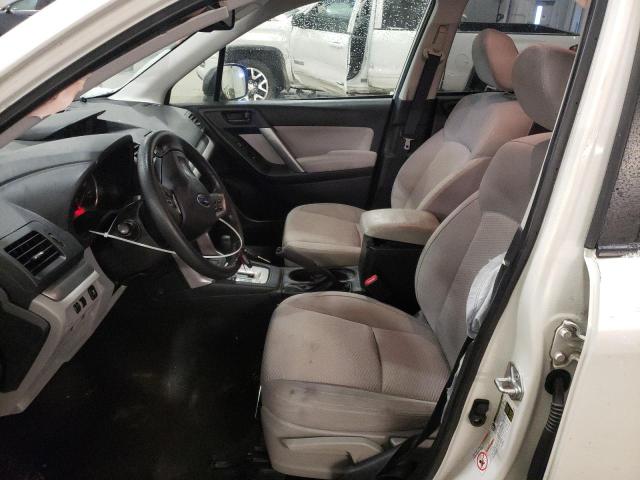  SUBARU FORESTER 2015 Белый