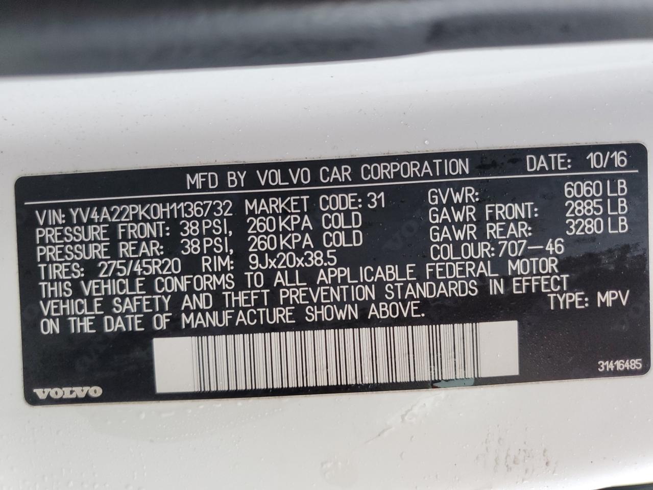 2017 Volvo XC90 - Image 14